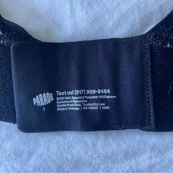 Parade Floral Mesh Bralette 32DD - Picture 10 of 11